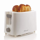 1 of 5:Grille-pain Continental 2 tranches Cool Touch, blanc, 6 x 9 x 5,5 pouces 