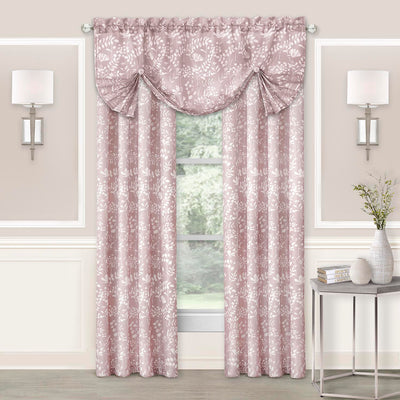 2 of 6:Rideau à passe-tringle Charlotte - 52 x 63 - Blush 