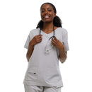 2 of 36:Ellen Tracy 4-Way Stretch V-Neck Scrub Top 