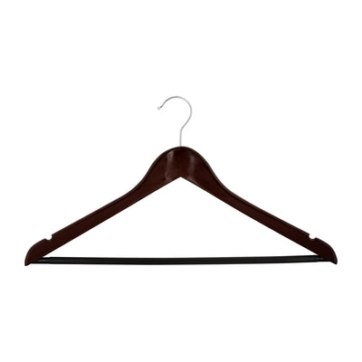 1 of 4:Simplify 3 Pack Mahogany Roller Hangers 