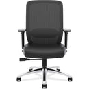 3 of 5:HON Exposure Task Mesh High-Back Computer Chair with Leather Seat, Black 
