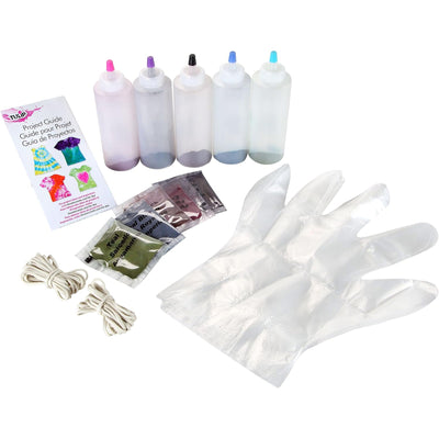 2 of 5:Tulip One-Step Tie-Dye Kit Carousel Colors Tie Dye, 59 Piece Set 