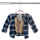 3 of 4:Simplify Kids 12 Pack Collar Saver Ultimate Hangers in Pink 