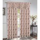 9 of 29:Felicia Jacquard Rod Pocket Window Panel and Valance Treatments, All Sold Separately 