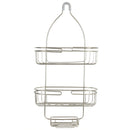2 of 5:Étagère de douche Home Basics Element, nickel satiné 