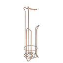 2 of 3:Bath Bliss Toilet Paper Holder and Dispenser in Bronze 