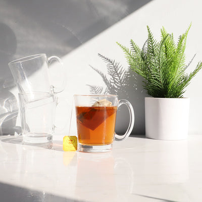 4 of 4:Ensemble de 6 tasses en verre Collins de 255 ml (9 oz) de Home Basics, transparent 