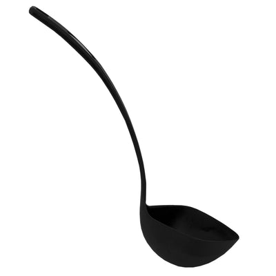 3 of 5:Louche antiadhésive en nylon et plastique Home Basics, noire 