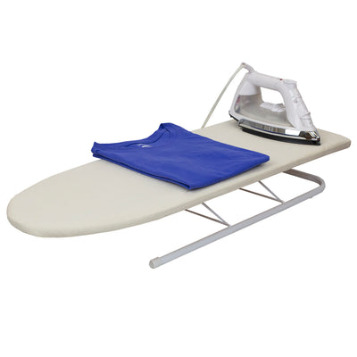 3 of 6:Home Basics Tabletop Ironing Board with Rest and Cover, 33x12x3.5 Inches 