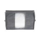 1 of 4:Simplify 2-in-1 Vacuum Storage Bag & Tote in Heather Grey 
