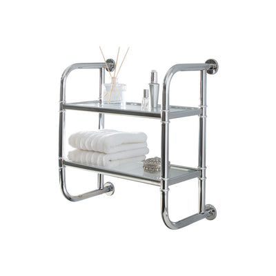 3 of 4:Étagère de bain suspendue à 2 niveaux Neu Home 