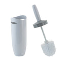 1 of 4:Bath Bliss Contour Toilet Brush and Holder in White 