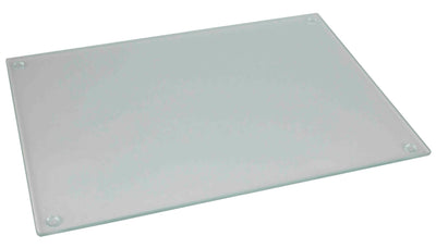 1 of 5:Planche à découper en verre dépoli Home Basics 11,75 x 15,75 