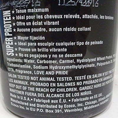2 of 4:Eco Style Professional Styling Gel Super Protein, Black, 16 Ounce 