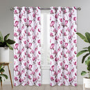 4 of 5:Regina Floral Room Darkening Grommet Window Panel, 54x84 Inches 