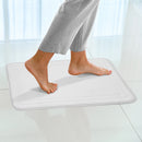 2 of 12:Elle Border Soft Non-Slip Memory Foam Bath Mat, 17x24 Inches 