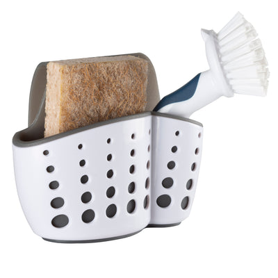 2 of 3:Kitchen Details 2-in-1 Sponge and Brush Sink Caddy 