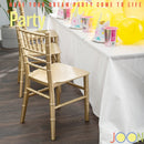 3 of 16:Lot de 2 chaises Tiffany Chiavari pour enfants JOON, 63 x 33 x 36 cm 