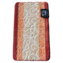 8 of 21:Vienna Scroll Two-Tone Non-Slip Soft Bath Rug, 18x30 Inches 
