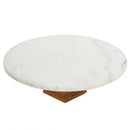 1 of 1:Présentoir à gâteaux rond en marbre Sophia Grace, 30 cm 