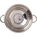 3 of 4:Passoire et tamis en acier inoxydable Home Basics, argenté, 5 pintes 
