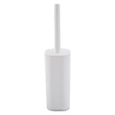1 of 4:Ensemble de brosses WC cylindriques en acrylique Bath Bliss, blanc 