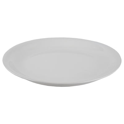 3 of 5:Home Basics 10.5 Ceramic Dinner Plate, White 