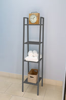 3 of 3:Home Basics Small 4 Tier Metal Rack, (14