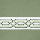 31 of 40:Paige Embroidered Kitchen Curtain and Valance Set, Tiers 55x36, Valance 55x13 Inches 