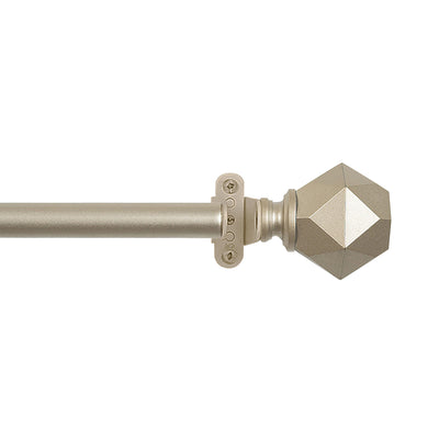 1 of 18:Innovative Decorative Room Darkening Wrap Around Curtain Rod and Finial, Bailey 