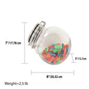 3 of 3:Bonbonnière en verre Home Basics de 1,6 l 