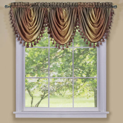 1 of 1:Ombre Waterfall Valance - Autumn 