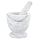 1 of 2:Mortier et pilon en marbre PREMIUS, 4,13 x 4,13 pouces 