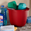 1 of 1:Sterilite 10 Quart / 9.5 Liter Spout Pail Red 