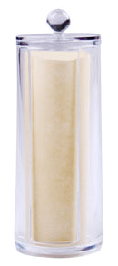 1 of 3:Soporte para almohadillas cosméticas Home Basics 