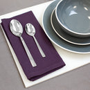 4 of 5:Home Basics Eternity Mirror Finish 4 Piece Stainless Steel Tea Spoon Set, Silver 