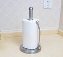 2 of 2:Porte-essuie-tout en acier inoxydable pour cuisine 