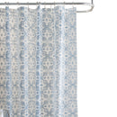1 of 3:Bath Bliss Lisbon Design PEVA Shower Curtain in Blue 