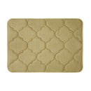 4 of 12:Tapis de bain doux et antidérapant en mousse à mémoire de forme Madison Moroccan, 43 x 61 cm 