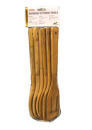 5 of 7:Ensemble d'ustensiles de cuisine en bambou Home Basics, 6 pièces, 6,3 x 30,5 x 6,3 cm 