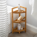3 of 4:Neu Home 3 Tier Bamboo Corner Shelf 