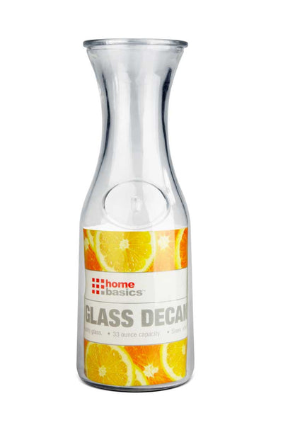 1 of 3:Home Basics Glass Decanter 