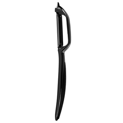 1 of 3:Home Basics Nova Collection Zinc Vertical Vegetable Peeler, Black Onyx 