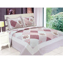 10 of 10:Juego de edredón reversible PREMIUS, patchwork floral 