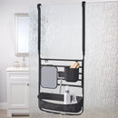 3 of 4:Carrito de ducha ajustable Bath Bliss Deluxe Flex en negro mate 