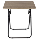 2 of 5:Table pliante polyvalente Jumbo Home Basics, rustique 