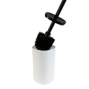 2 of 4:Brosse WC et support Bath Bliss bicolores, noir et blanc 