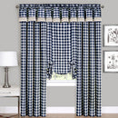 3 of 4:Buffalo Check Window Curtain Panel - 42x95 - Navy 
