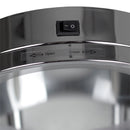 3 of 4:Home Basics Double Sided Cosmetic Countertop Handheld Mirror with LED Light, Chrome 