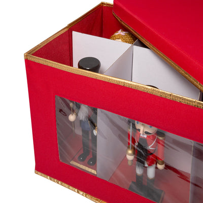 3 of 4:Simplify Holiday Figurine Statue Storage Box 